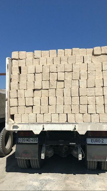 Digər tikinti daşları: Kubi̇k daş ( mi̇şar daşi ) standart eyni ölcüdə (39sm×19sm×16sm) orta — 27