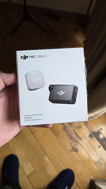 Dji Mic Mini 2 Mikrofon 500 metreden simsiz ses ötürməsi və sesin