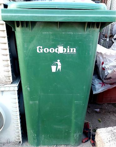 Tullantı qabları: Məhsul: Təkərli sənaye tipli zibil qutuları – Goodbin - Həcm: Böyük — 2