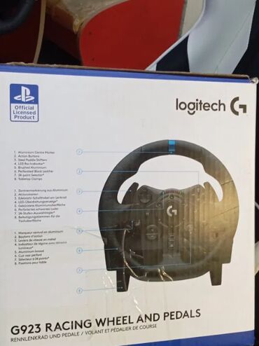 игровой компьютер бу: Игровой руль Logitech G923 в отличном состоянии. Есть коробка и все