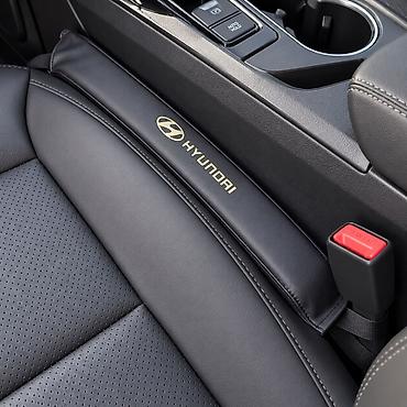 seat: Hyundai loqolu avtomobil üçün oturacaq arası boşluq doldurucusu — qara — 2