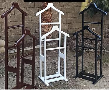 Taxta geyim asqısı/valet stendi - Material: bərk taxta, cilalı boya lalafo.az -da Taxta geyim asqısı/valet stendi - Material: bərk taxta, cilalı boya