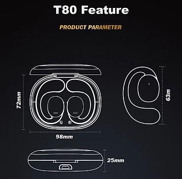 device: Awei T80 наушники беспроводные спортивные Воздушные наушники Bluetooth — 3
