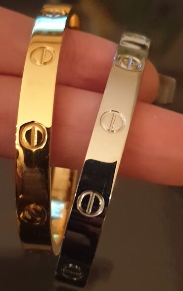 Narukvice: Čvrsta narukvica, Cartier, Materijal: Srebro — 3