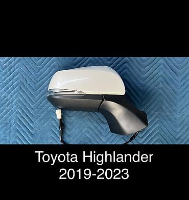 e500 124: Боковое правое Зеркало Toyota Б/у, Оригинал — 1