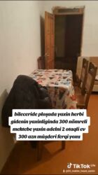 Uzunmüddətli kirayə evlər: 60 kv. m, 2 otaqlı, Kombi, Qaz, İşıq — 1