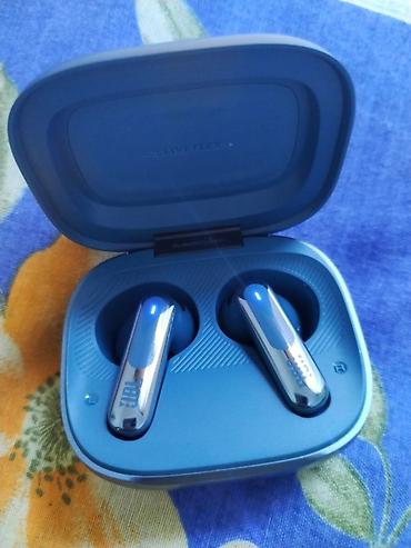 jbl mikrofon: JBL Live Flex TWS qulaqlıqlar - Rəng: mavi - Qutu üzərində — 2
