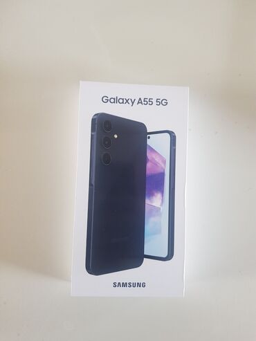 samsung a5 qiymeti 2017: Samsung Galaxy A55, 256 GB, rəng - Qara
