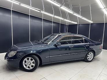 мини электро: Mercedes-Benz S-Class: 2002 г., 5 л, Автомат, Бензин, Седан — 3