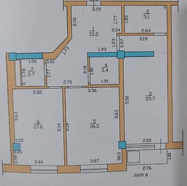 Продажа квартир: 2 комнаты, 85 м², Элитка, 6 этаж, Евроремонт — 7