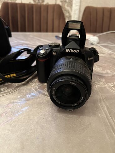 şəkil çıxardan aparat: Nikon D3000 modeli 18-55 lens ozum istifade ucun almisam ehtiyac