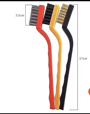 Другая аудиотехника: Щетки 3в1 3шт щетки для любой уборки. 1.нейлон,2.бронза и 3.мед — 8
