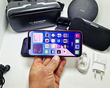 Apple iPhone: IPhone 12, Б/у, 128 ГБ, Красный, Наушники, 100 % — 13
