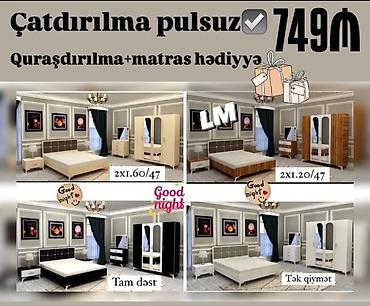 levent mebel: İkinəfərlik çarpayı, Yeni — 1