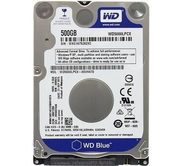 500gb жесткий диск: Накопитель, Б/у, Western Digital (WD), HDD, 512 ГБ, 2.5"