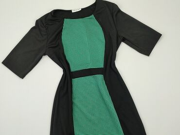 sukienki damskie midi długi rękaw: Dress, 2XL (EU 44), condition - Fair