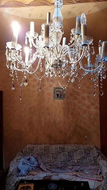 samdanlar: Çılçıraq, 10 və daha çox lampa, Xrustal — 1