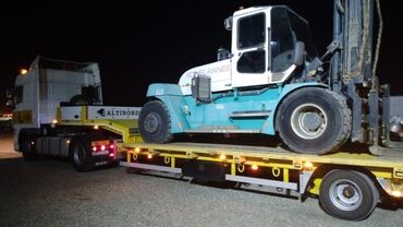Yük nəqliyyat vasitələri: Sənaye yükgötürən maşın ağır yüklərin qaldırılması və daşınması üçün