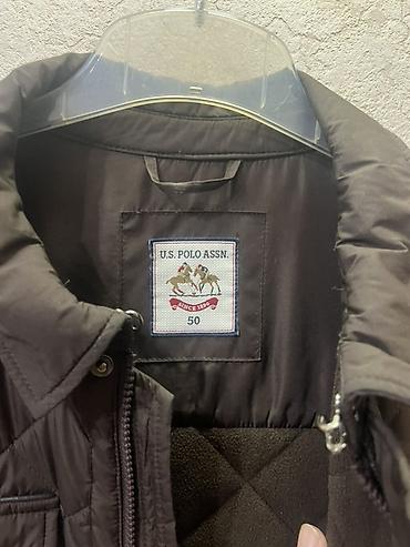 tech flecee: Мужская куртка, S, M, Us Polo Assn, Б/у, цвет - Коричневый — 2