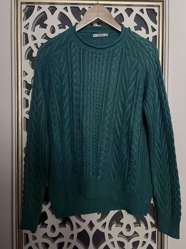 1 sirvan nece manatdir: Sviter, PULL&BEAR, S (EU 36), rəng - Yaşıl