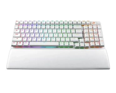 kompjuteri i monitori: ASUS X901 ROG Strix Scope II 96 Wireless Gaming Tastatura – Bela 🧠