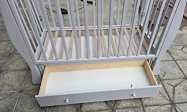 Детская мебель: Uşaq beşiyi – taxta çarpayı - Material: bərk ağac, ekoloji təmiz — 4