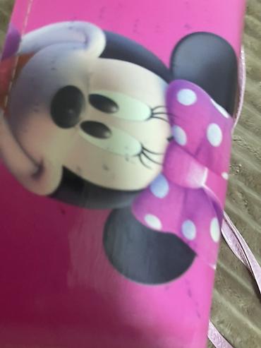 zara helanke: Dečija crossbody torbica – Minnie Mouse motiv - Boja: intenzivno roze — 2