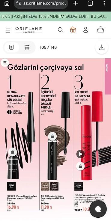 hamam dest: Oriflame THE ONE göz makiyajı və bədən qulluq məhsulları - THE ONE — 4