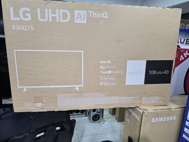 Televizorlar: İşlənmiş Televizor LG Led 43" 4K (3840x2160), Ödənişli çatdırılma