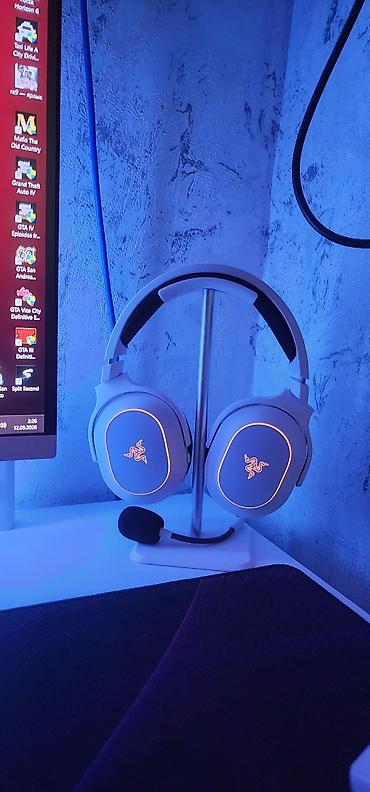 razer deathadder: Yeni Simsiz (Bluetooth) Qulaqcıqlar, Razer, rəng - Ağ — 1