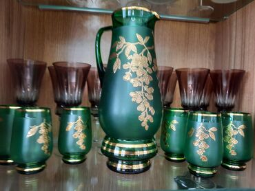 Другие товары для дома: ГРАФИН СО СТАКАНАМИ. БОГЕМИЯ!!! ЧЕХИЯ!!! СЕРВАНТНОЕ ХРАНЕНИЕ — 20