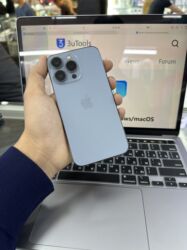 чехол для удочек: IPhone 13 Pro, Колдонулган, 128 ГБ, Көгүлтүр, Коргоочу айнек, Каптама, Бөлүп төлөө менен, 95 %
