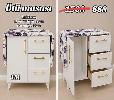 raf ütü qiyməti: Ütü masası‼️ 
Yenidir‼️
Qiymət : 88₼
Çatdırılma ödənişlidir — 1