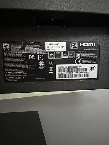 мета очки: Монитор, Philips, Б/у, 26" - 27" — 5