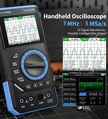 laserski metar uradi sam: FNIRSI DST-201 – 3-u-1 ručni instrument: osciloskop + digitalni — 4
