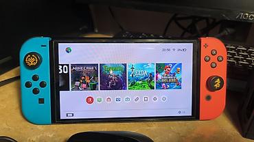 прошивка nintendo switch oled: Витч олед 64+64 гб флешка. Состояние идеальное. Наклеено защитное — 4