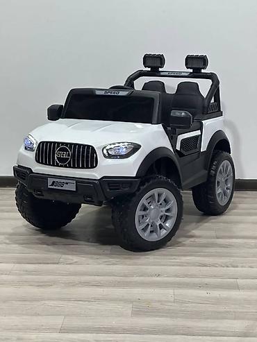Uşaq üçün elektrik maşınları: 🚗 Uşaqlar üçün JEEP tipli elektrik maşını! ❤️🤍 1-7 yaş arası uşaqlar — 6