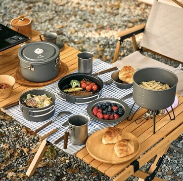 Другое для спорта и отдыха: Naturehike Посуда для кемпинга. Оригинал Материал алюминий — 5