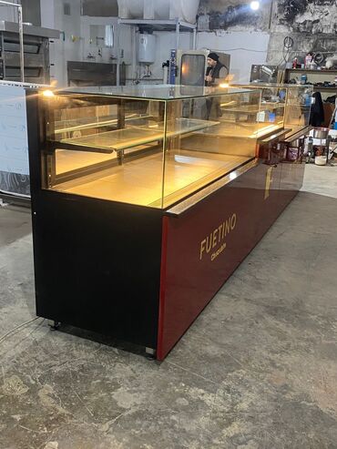 Soyuducu vitrinləri: Şirniyyət üçün, 135 * 390 * 80, Yeni, Ünvandan götürmə, Ödənişli çatdırılma, Rayonlara çatdırılma — 13