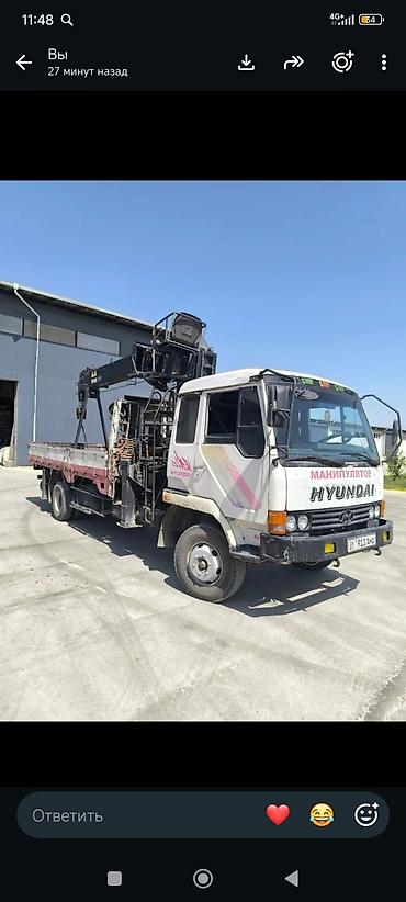 hyun: Манипулятор, Hyundai, 1995 г., 7 т — 2