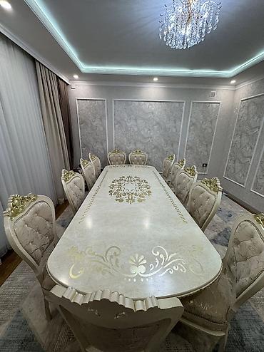 Мебель: Продаю стол стул 
12 персон 
Б/У — 1