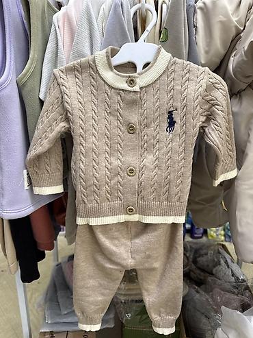 polo одежда: Комплект, цвет - Бежевый, Новый — 1