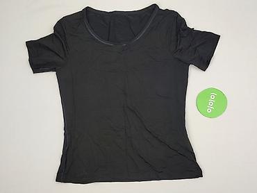 czarne: T-shirt damski, rozmiar L — 2