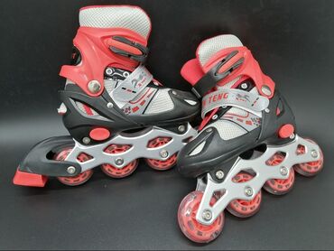 Roleri i rolšue: Cena 3490 din Roleri sa Silikonskim svetlećim tockovima U brojevima na lalafo.rs — 7 Roleri i rolšue: Cena 3490 din Roleri sa Silikonskim svetlećim tockovima U brojevima — 7