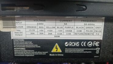 блок питания для ноутбука нр: Азыктандыруу блогу, Колдонулган, 500 Вт, 500 Вт