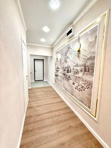 ак ордо жер уй: 2 комнаты, 77 м², 108 серия, 6 этаж, Дизайнерский ремонт
