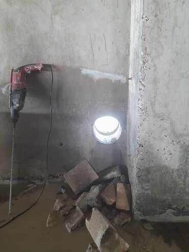 Tikinti işləri: Beton deşme ve kesme işleri — 7