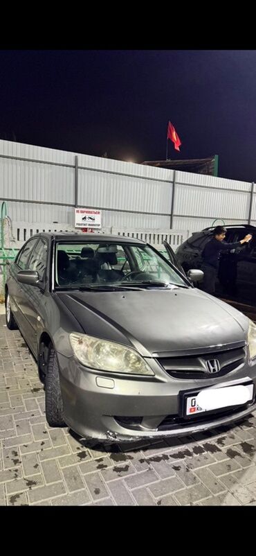 авто в рассрочку без первоначального взноса бишкек: Honda Civic: 2004 г., 1.7 л, Автомат, Бензин, Седан