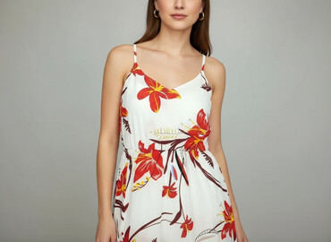 sukienki na wesele krótkie dopasowane: Women`s dress, size L (EU 40)