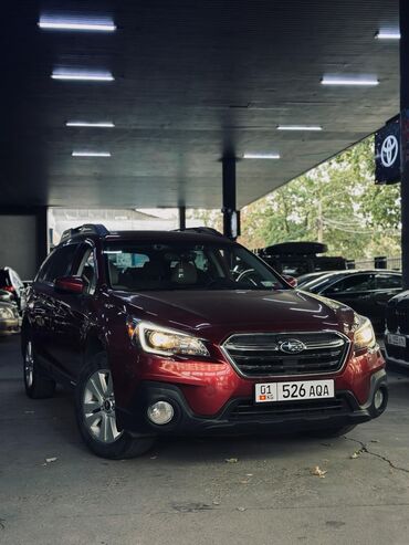 самая дорогая машина в кыргызстане 2023: Subaru Outback: 2018 г., 2.5 л, Автомат, Бензин, Кроссовер